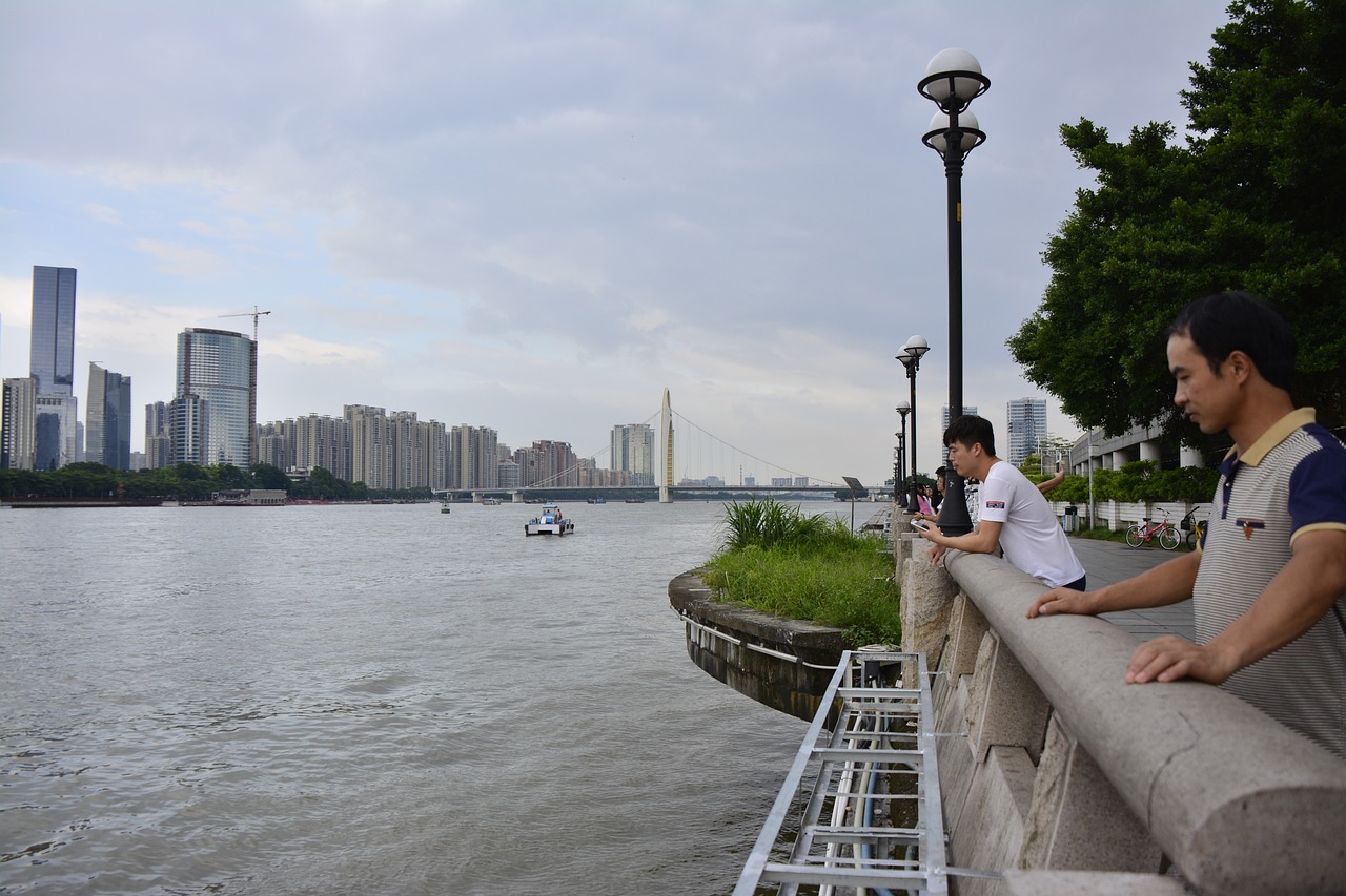 广东省海珠湖地图，探索城市中的绿洲